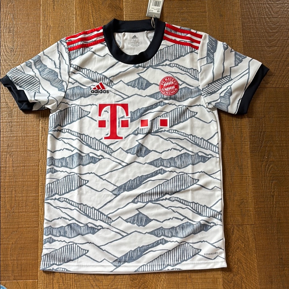 Adidas Bayern Munich jersey - White, Red, and Black